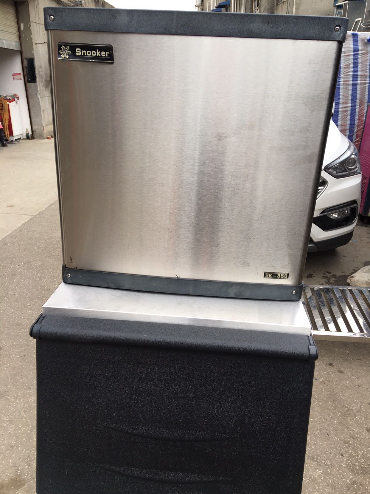 Secondhand Snooker Snooker Ice Maker SK-350P Pound 120 kg Hotel Commercial Block Ice Maker-Taobao