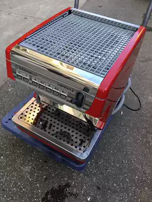 Second-hand Nuova Nova Italian single-head electronic control commercial high-cup semi-automatic coffee machine Hotel Internet cafe