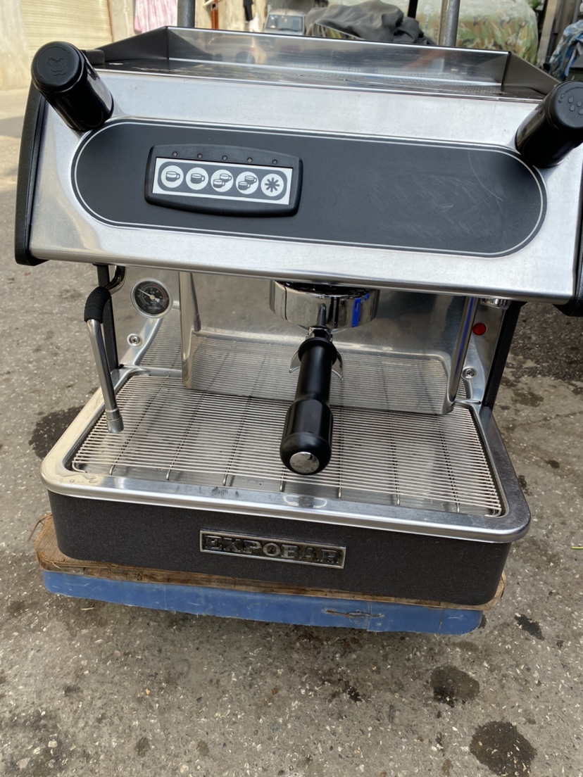 Secondhand Semi-automatic Coffee Machine Aibao Brand Single Head Electric Control Commercial Home Coffee Extraction Machine Spot