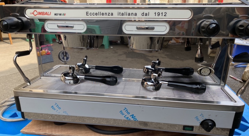 Second-hand coffee machine LACIMBALI Campari M27 commercial double-head manual semi-automatic coffee machine