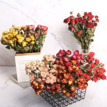  Yunnan dried flower bouquet rose rose shooting props Living room home decoration DIY decoration Net red ins real flower