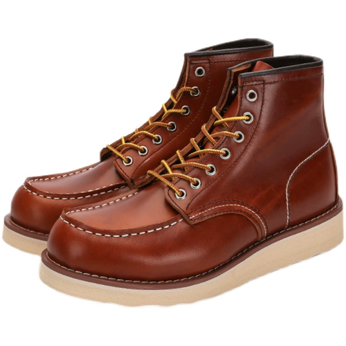 Винтаж ручной работы 875 ретро -кожаные короткие ботинки Amea Kazakhstan Древние мужчины и женщины пары с бархатными кожаными рабочими ботинками