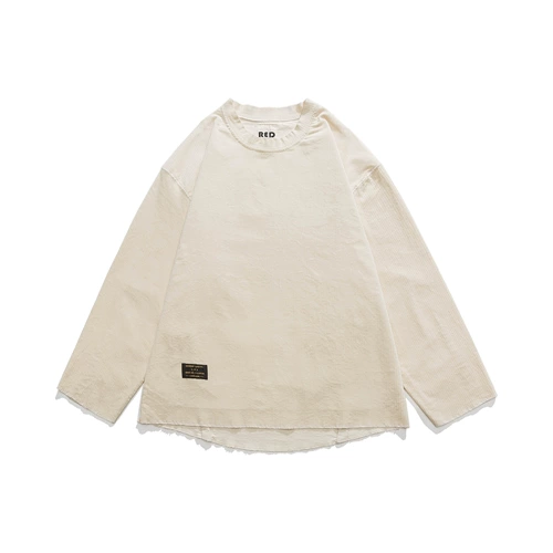 Японский ретро дорожный свитшот, вельветовая лампа для кемпинга, куртка, свободный крой