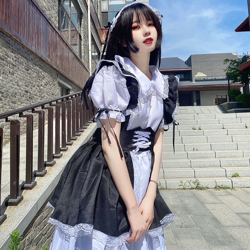 Day Department Soft Sister Gothic Wind Lovely Loolita Lorita Dress Cos Ocean Dress Girl Loretta Dress-Taobao