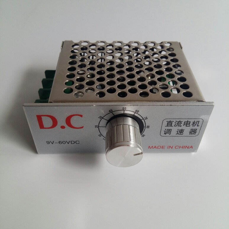 DC motor speed regulator 12v24v48v Low pressure electrical appliance DC9v-60v with positive reversal controller