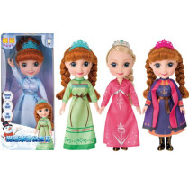 New funny ice princess doll magic wand talking doll dialogue second generation toy