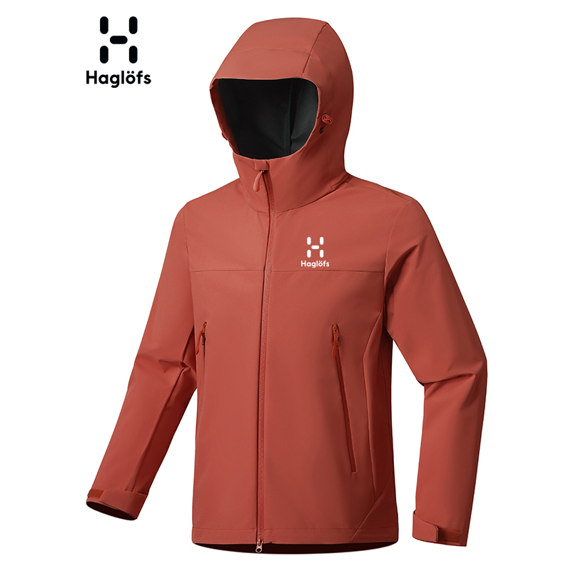 Haglofs Matchstick Outdoor Camping Hiking Fishing Softshell Jacket Men's and Women's Casual Jacket