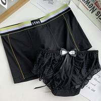 Черный комплект для влюбленных