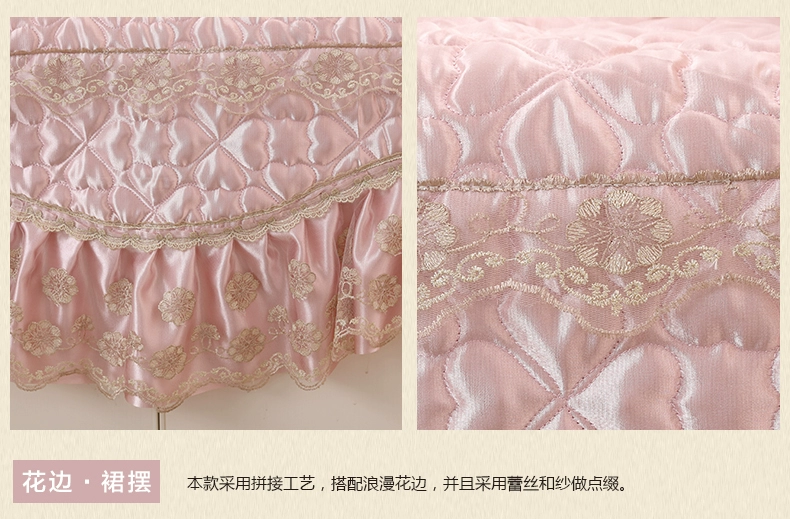 Geely cửa sổ chim ban công và pad đệm pad mùa xuân và mùa hè sofa vải đệm sóng Four Seasons chung váy ren tùy chỉnh - Ghế đệm / đệm Sofa tấm trải ghế sofa mùa hè