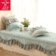 Geely cửa sổ chim ban công và pad đệm pad mùa xuân và mùa hè sofa vải đệm sóng Four Seasons chung váy ren tùy chỉnh - Ghế đệm / đệm Sofa tấm trải ghế sofa mùa hè