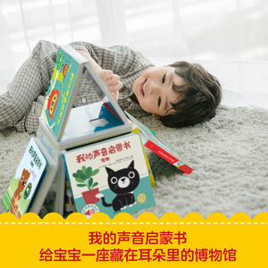 【0-3岁】我的声音启蒙书 第二辑+第三辑 套装10册 伽利玛少儿出版社 经典双语触摸发声书 听觉敏感期 多样的声音 中信正版