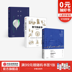数学有意思（套装3册）数学的故事+极简数学+数学简史 轻松学数学 轻松解答数学题 数学2500年惊心动魄的历程 中信出版社图书 正版