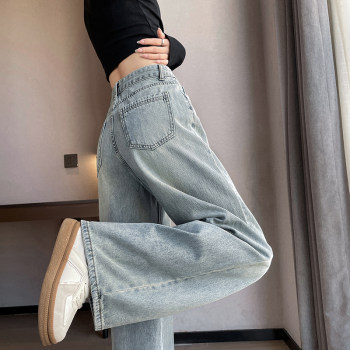 ໂສ້ງຂາຍາວແອວສູງ, denim ປົກກະຕິສໍາລັບຄົນຂະຫນາດນ້ອຍເພື່ອເບິ່ງສູງໃນ summer