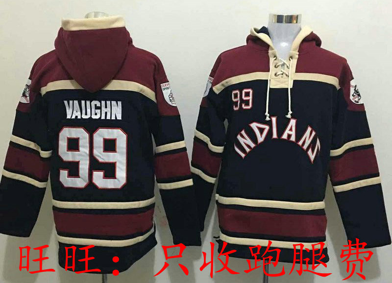 Indians Custom Cleveland Indians Sweatshirt Rick Vaughn Hoodies