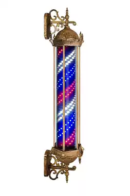 LED retro wall hanging wall hair salon shop logo light box hairdressing light hanging wall direct sales management