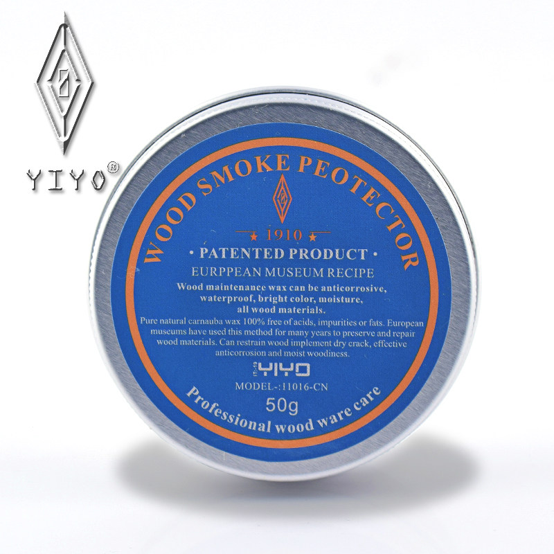 YIYO Museum grade solid wood pipe tobacco pipe wax on the wax maintenance wax imported palm wax clean maintenance soft wax