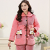 Authentic Jiao Jiao mùa đông nữ dày lên cộng với áo ba lỗ dài beibei bộ đồ ngủ cotton phục vụ nhà shop đồ nữ Giống cái