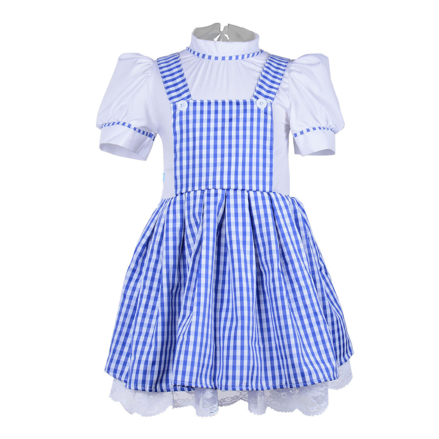 The Wizard of Oz Dorothy Dorothy Dorothy Farm Skirt Children's Choir Plaid Strap Performance Costume