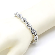 1CM Rope Bracelet High Quality Gilded Gilded and American Hip Hop Bay