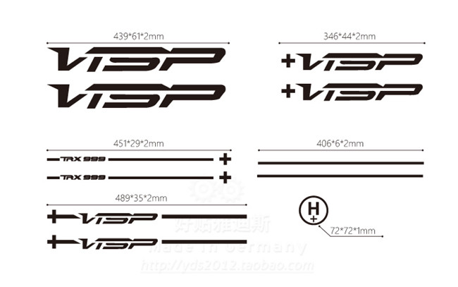 Autocollant pour vélo - Ref 2278309 Image 12