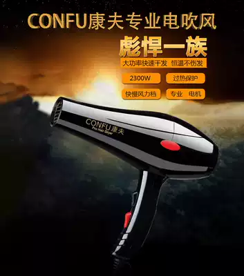 Kangfu hair dryer professional high-power 2300W hot and cold air hair salon hair salon special hair dryer tube