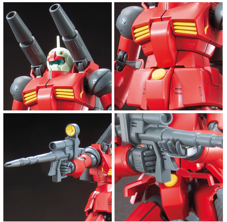 Mô hình Bandai 1/144 HGUC RX-77-2 Pháo thép / GUNCANNON Gundam / Gundam - Gundam / Mech Model / Robot / Transformers 	mô hình gundam ráp