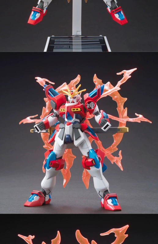 Mô hình Bandai HGBF 1/144 Shenmu đang cháy đến - Gundam / Mech Model / Robot / Transformers mô hình robot kim loại