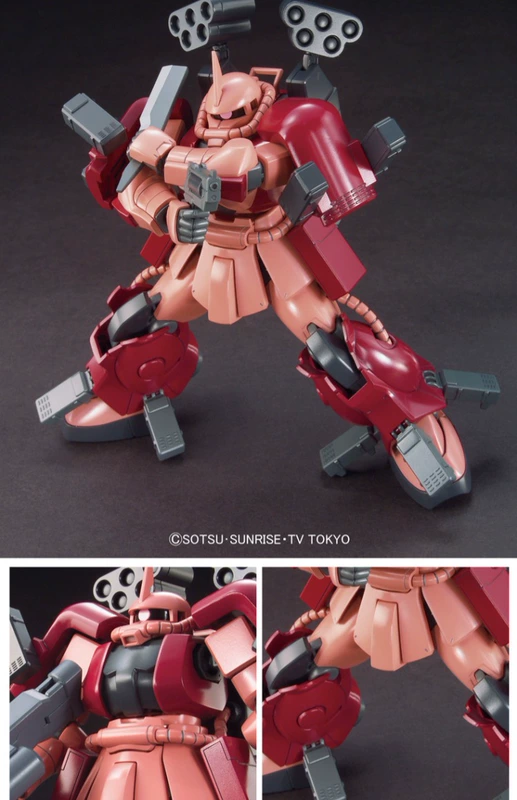 Mô hình Bandai HGBF 1/144 Xỉ cổ đại tuyệt vời / ZAKU AMAZING tiêu chuẩn màu xanh - Gundam / Mech Model / Robot / Transformers