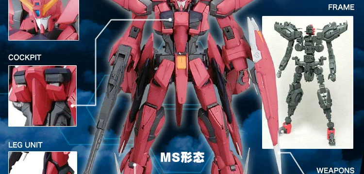 Bandai BANDAI Model 1 100 MG Aegis Gundam Gundam Nhật Bản Anime nhập khẩu - Gundam / Mech Model / Robot / Transformers