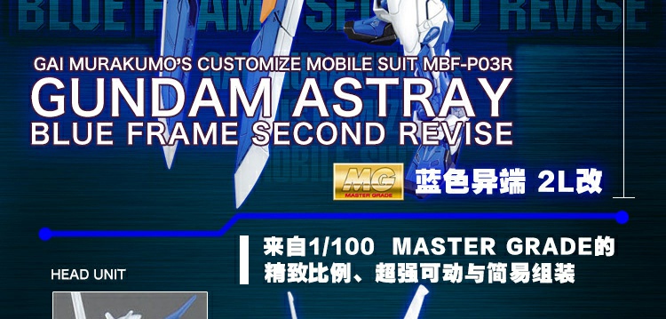 Bandai / BANDAI model 1/100 MG màu xanh dị giáo lên đến 2L thay đổi / nhầm lẫn lên / Gundam - Gundam / Mech Model / Robot / Transformers 	mô hình gundam hg