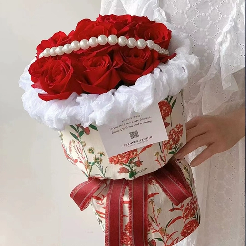 Аксессуар из жемчуга, декоративные цветы, цветочный магазин, букет, DIY