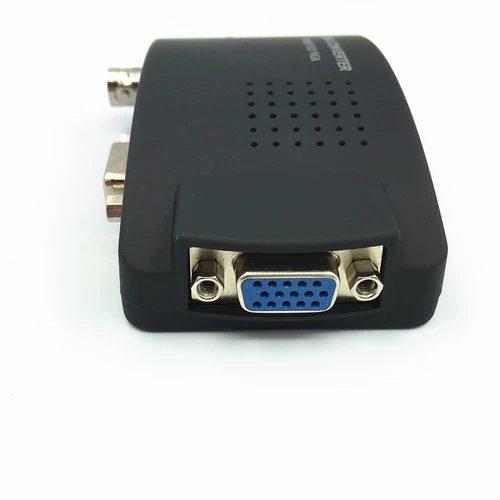 AV Turning VGA Converter Top Box на экране экрана компьютера.