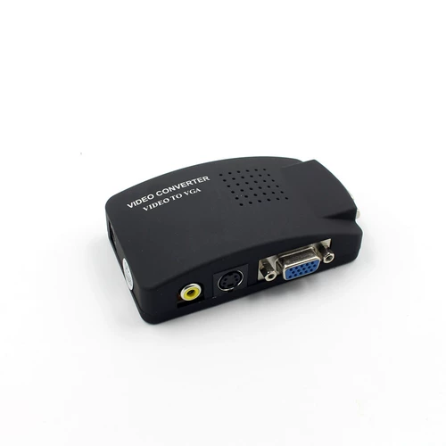 AV Turning VGA Converter Top Box на экране экрана компьютера.