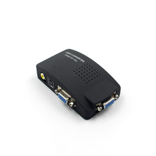 AV Turning VGA Converter Top Box на экране экрана компьютера.