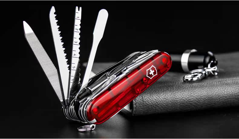 Victorinox chính hãng quân đội Thụy Sĩ chính xác Dao gấp đa chức năng Anh hùng Thụy Sĩ 1.6795.XLT phiên bản nâng cao dao xep