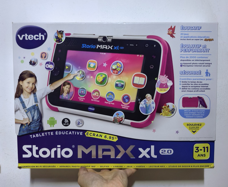 French Version of Vtech Children's Simulated English Notebook Early Education Computer Laptop Tablet French Version of Vtech Children's Simulated English Notebook Early Education Computer Laptop Tablet