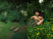 (Shenzhen girlfriend couple photo) Retro Hong Kong style Japanese outdoor photo art photo personal photo appointment