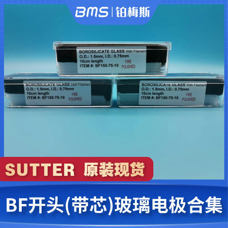 Thick-Walled Bf Sutter Original Glass Tube Microelectrode Tube Capillary Tube Bf (with Core) Collection I