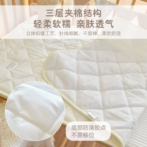 Детский матрас, кроватка для новорожденных, детская простыня для детского сада для приставной кровати, можно стирать, делается под заказ