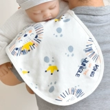 Детский хлопковый нагрудник для новорожденных для кормящих грудью, 0-12 мес.