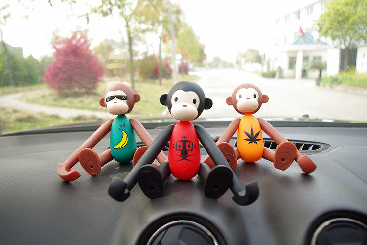 Armor King Cute Monkey Toy Adjustable Digital Support for 3.5-6 inch Phones & 7-10 inch Tablets