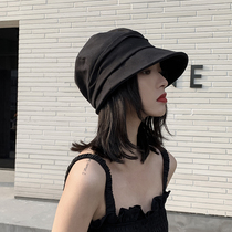 Japanese thin summer and autumn Joker hat ladies Korean version of Chao brand Bailey octagonal hat painter hat sunshade cap