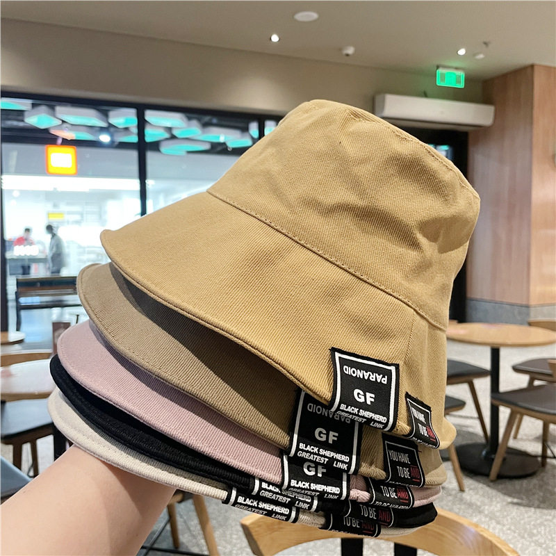 Korean version ins summer new UV sunscreen fisherman hat female Japanese sunshade hat anti-UV sunshade hat tide