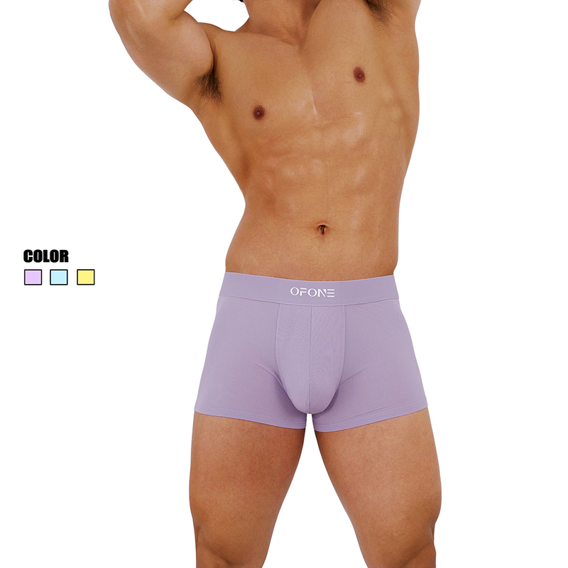 [Ofone Light Oxygen Series] 100S Modal Ultra-Elastic, Lightweight, Sporty Dopamine-Colored Men's Boxer Briefs