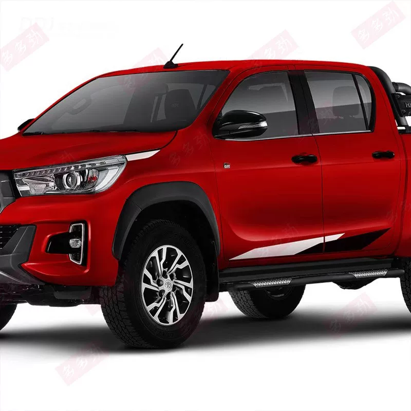 Наклейка на автомобиль Hilux, наклейка на пикап, украшение автомобиля, наклейка на Navara, Great Wall, пистолет