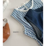 Платье без рукавов с круглым воротником, корсет, мини-юбка