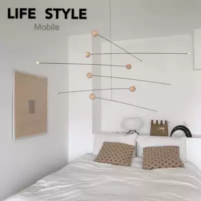 lifestyle Lab Dynamic Balance Hanging Sculpture ins Art Cafe Homestay Creative Wind Bell Decoration