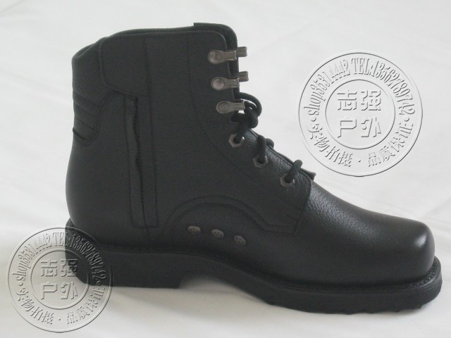 Zhiqiang Outdoor Flying Boots 02 Spring and Autumn Flying Boots Net Eye Boots heads bull skin pilot male single boots
