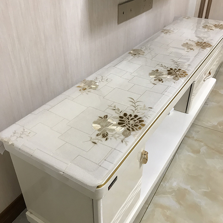 khăn trải bàn PVC bảng không thấm nước miếng đệm cao su giày bàn cạnh giường cà phê bảng mat thảm khăn trải bàn tinh tủ TV tấm - Khăn trải bàn khăn trải bàn để dưới kính