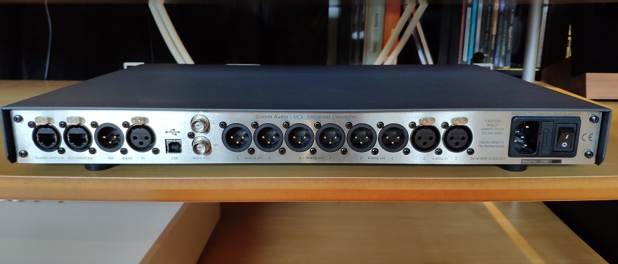 Dutch Green Grimm Audio UC1 5 1 decoder built-in CC1 clock master tape ADDA